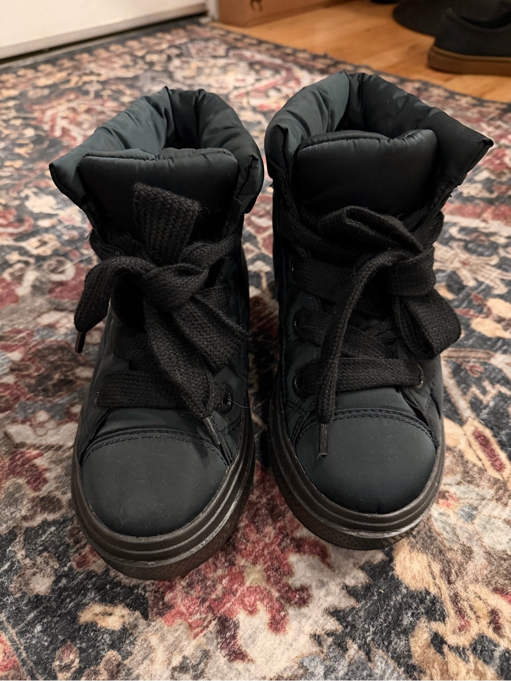 Converse Black High-Top Padded Winter Boots